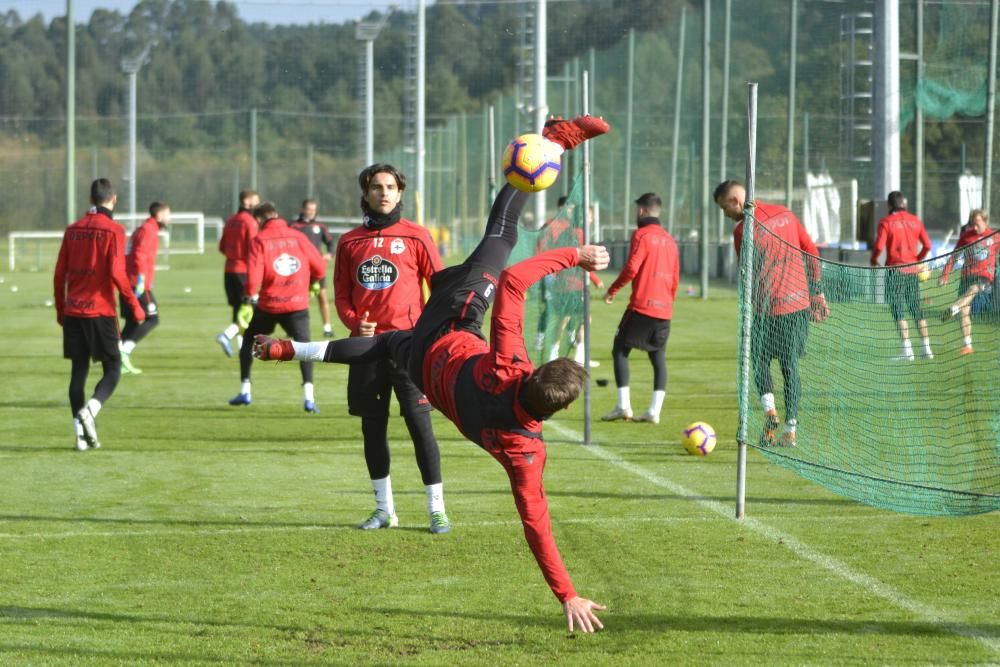 El Dépor regresa al trabajo tras ganar a Osasuna