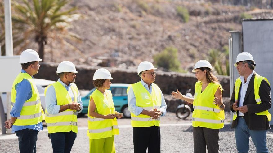 Avanza la interconexión eléctrica entre La Gomera y Tenerife con la estación de El Palmar