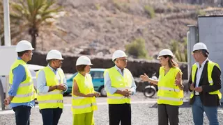 Avanza la interconexión eléctrica entre La Gomera y Tenerife con la estación de El Palmar