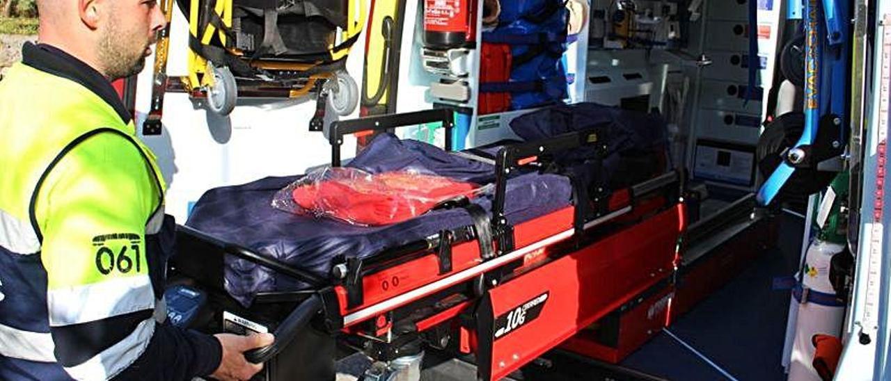 La ambulancia será trasladada a Palma tras el Año Nuevo.
