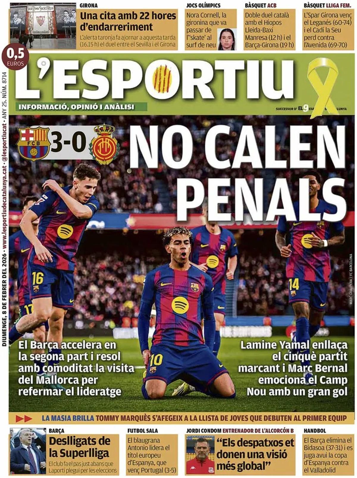 Las portadas de la prensa deportiva de hoy Las portadas de la prensa deportiva de hoy