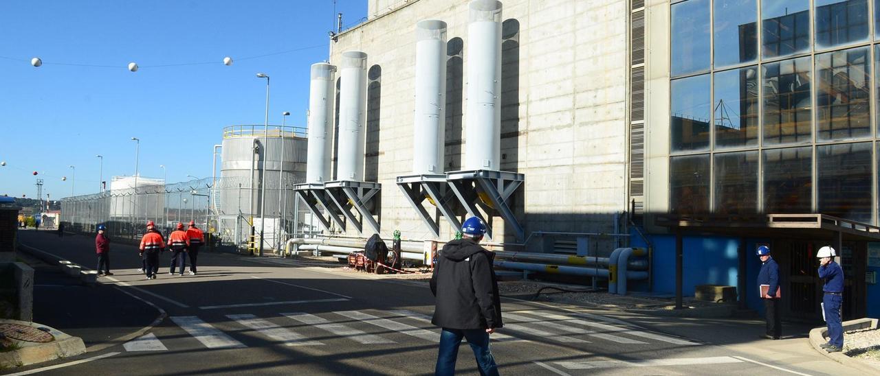 Instalaciones de la central nuclear de Almaraz.
