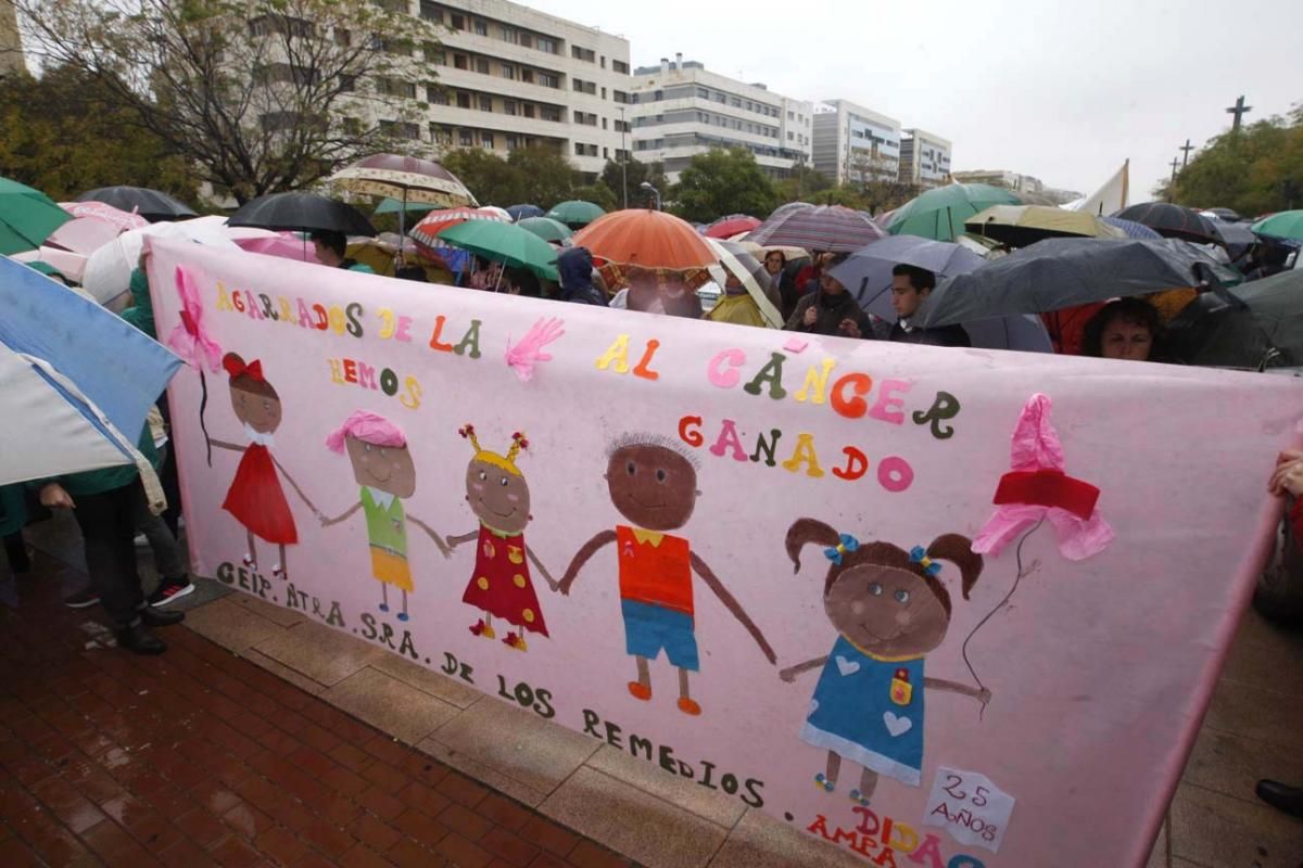 El "calor humano" arropa la marcha contra el cáncer