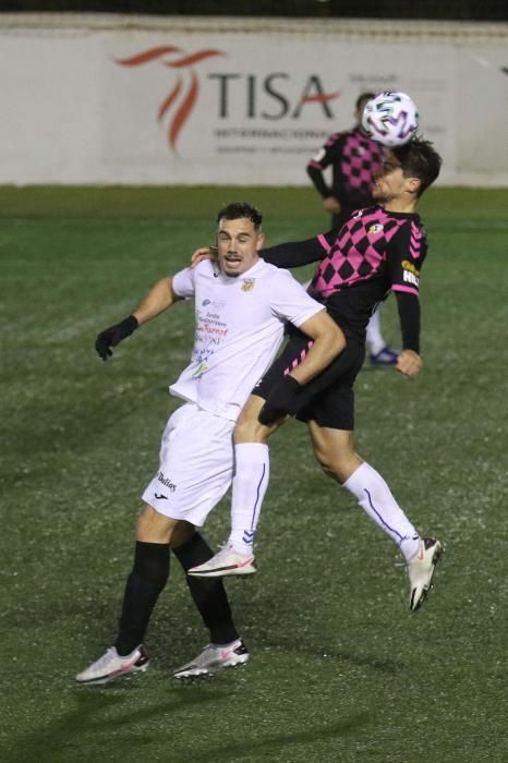 El cuadro santaeulaliense alcanza por primera vez la tercera ronda de la Copa del Rey tras lograr la clasificación en un trabajado encuentro