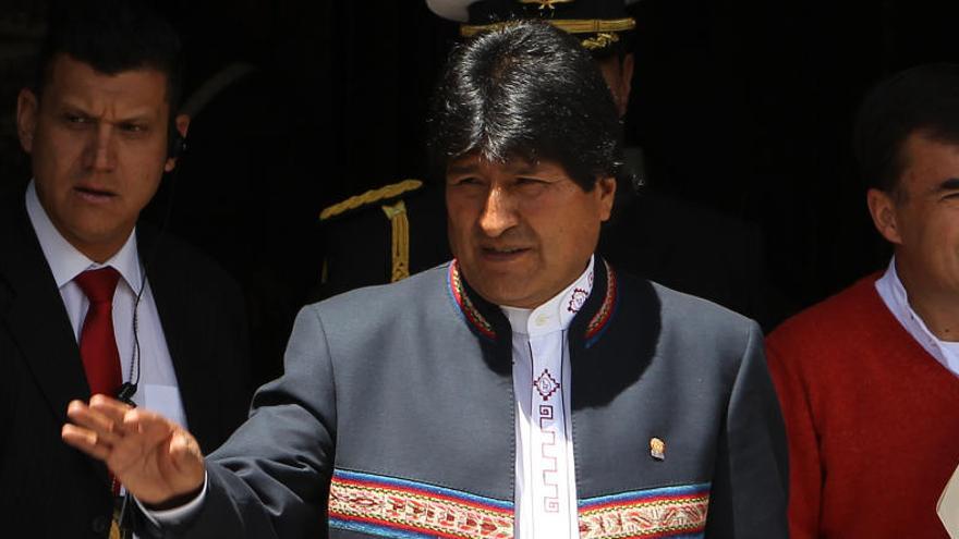 Evo Morales, presidente de Bolivia.