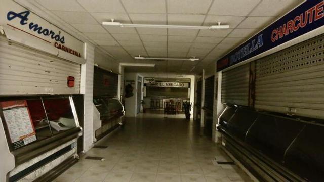 Esta es la imagen que ofrece en la actualidad el histórico mercado Abril de Benidorm.