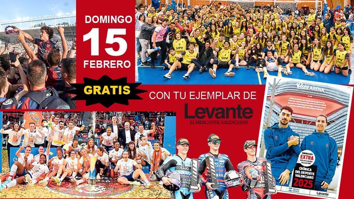 Un ejemplar de colección con todo el deporte valenciano de 2025.