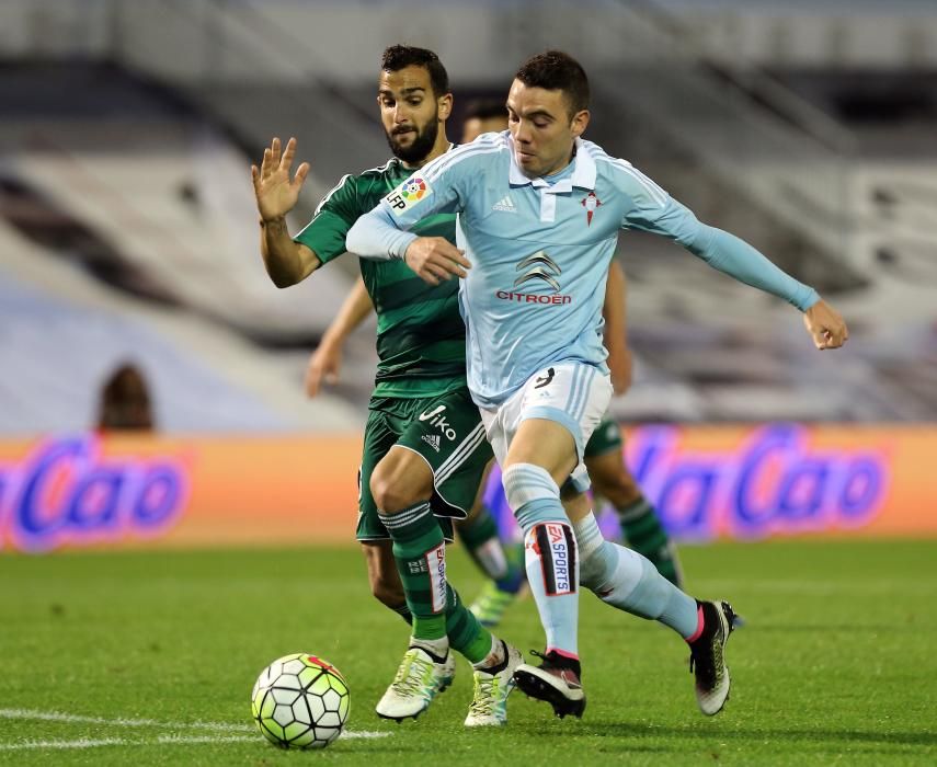 Un gol de Pablo Hernández le vale al Celta para firmar las tablas ante los verdiblancos, que se habían adelantado por medio de N''Diaye