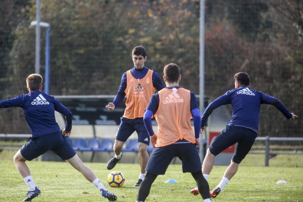 Entrenamiento del Real Oviedo