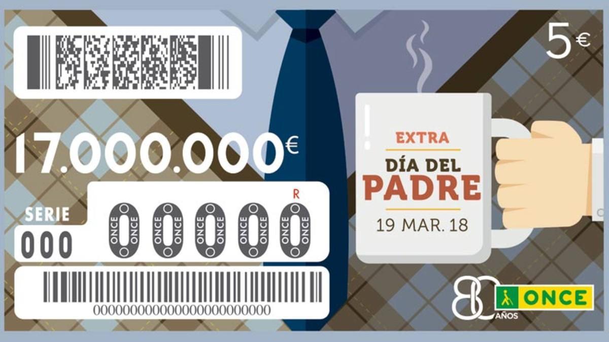 Sorteo ONCE Día del Padre