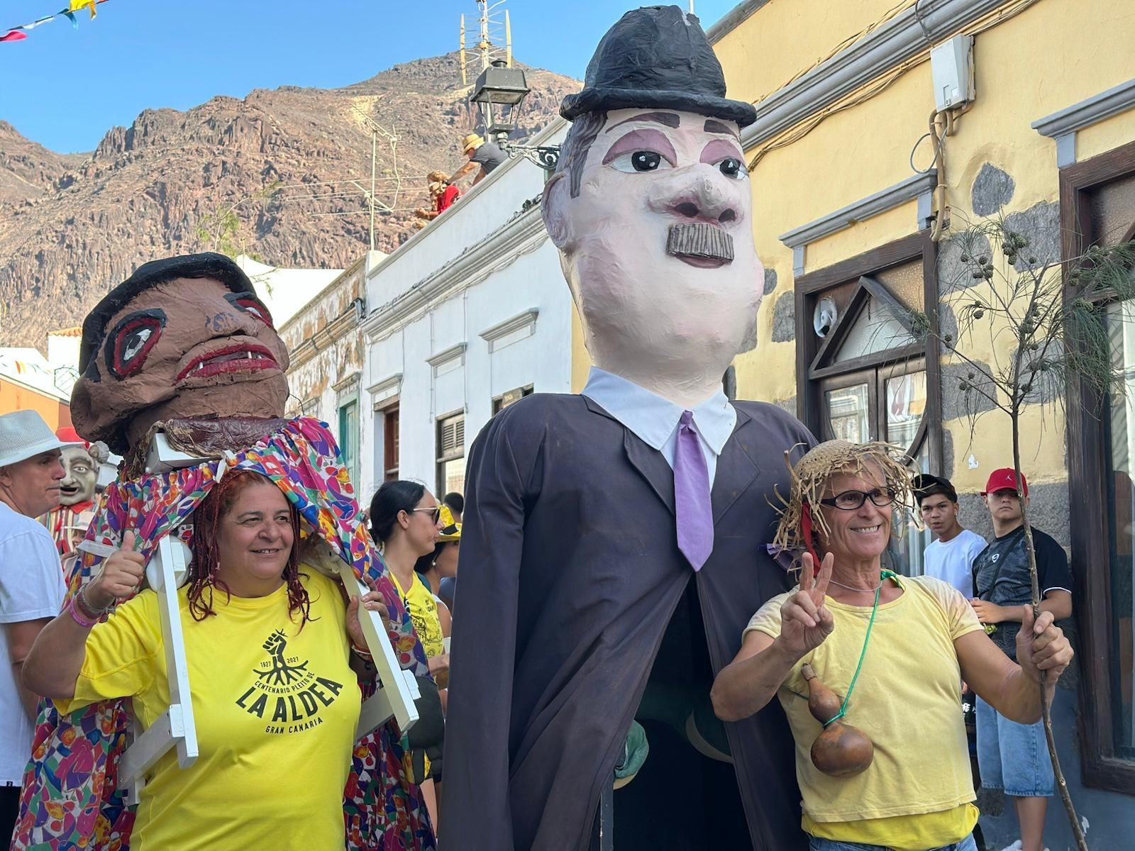 Bajada de la rama de La Aldea