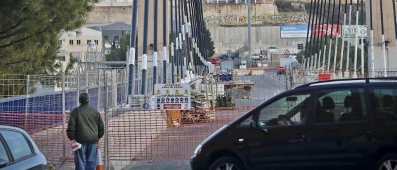 El puente Fernando Reig cumple seis meses clausurado y sin previsiones de reapertura