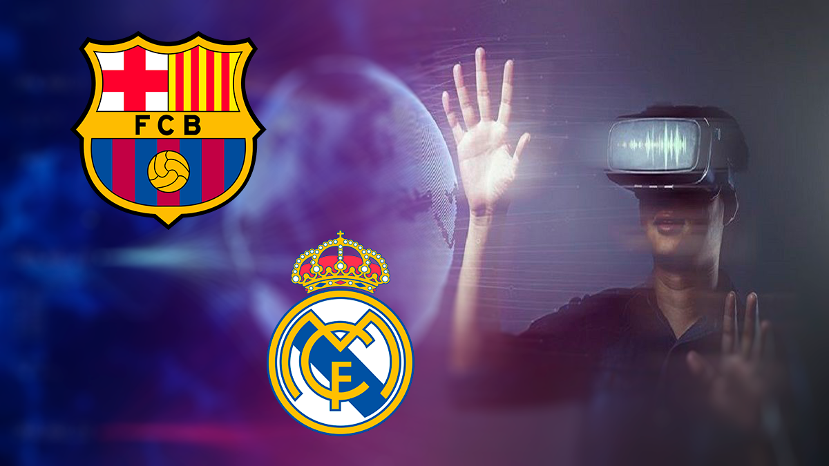 F.C. Barcelona y Real Madrid presentan una solicitud de marca conjunta para el metaverso