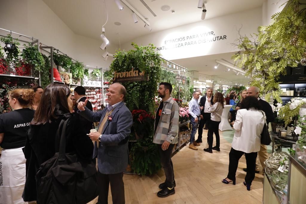 Las fotos de la inauguración de la nueva tienda de jardinería Fronda en el Palacio Avenida de Palma