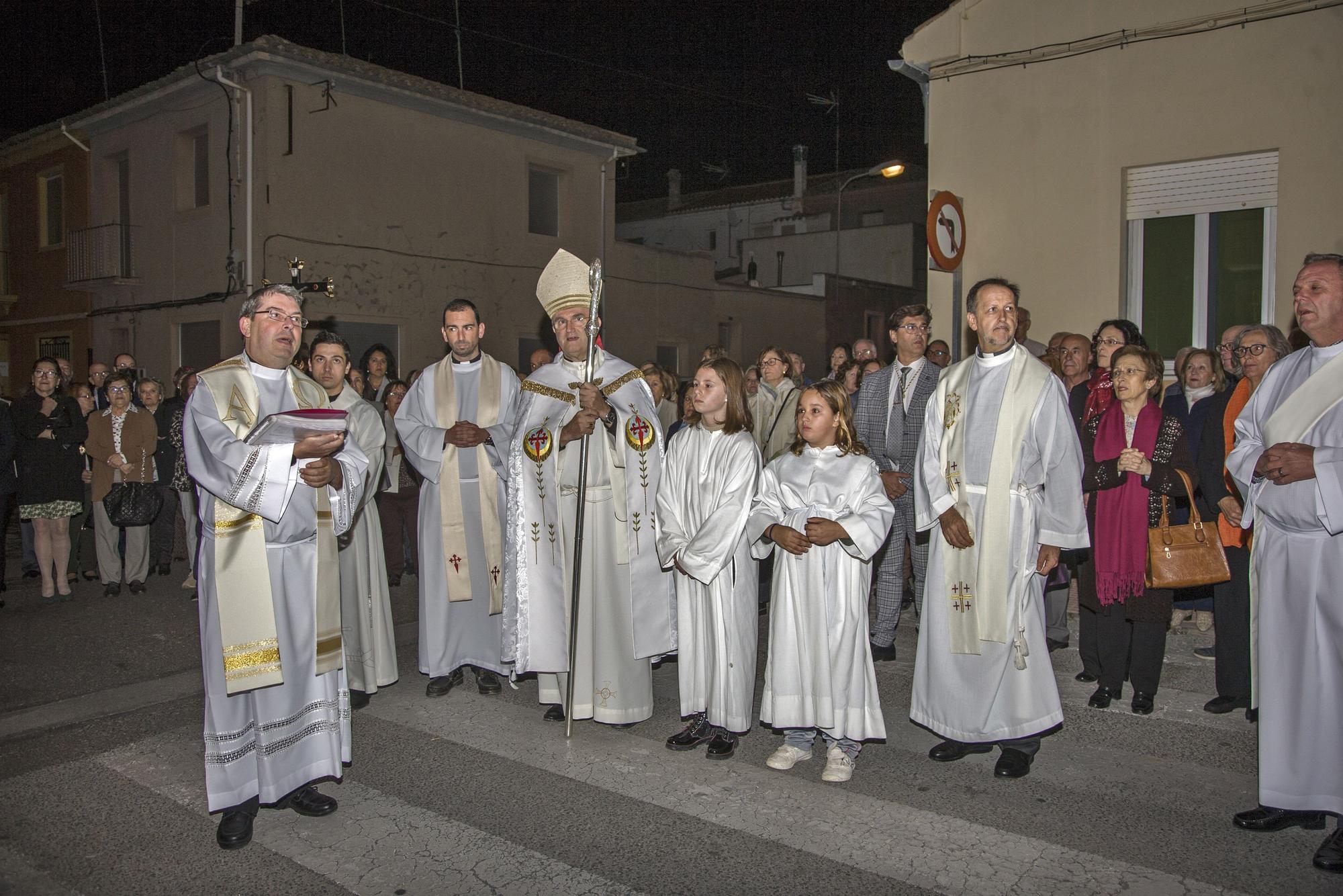 El Obispo José Ignacio Munilla visita Ibi con motivo del 50 aniversario de la parroquia de Santiago Apóstol