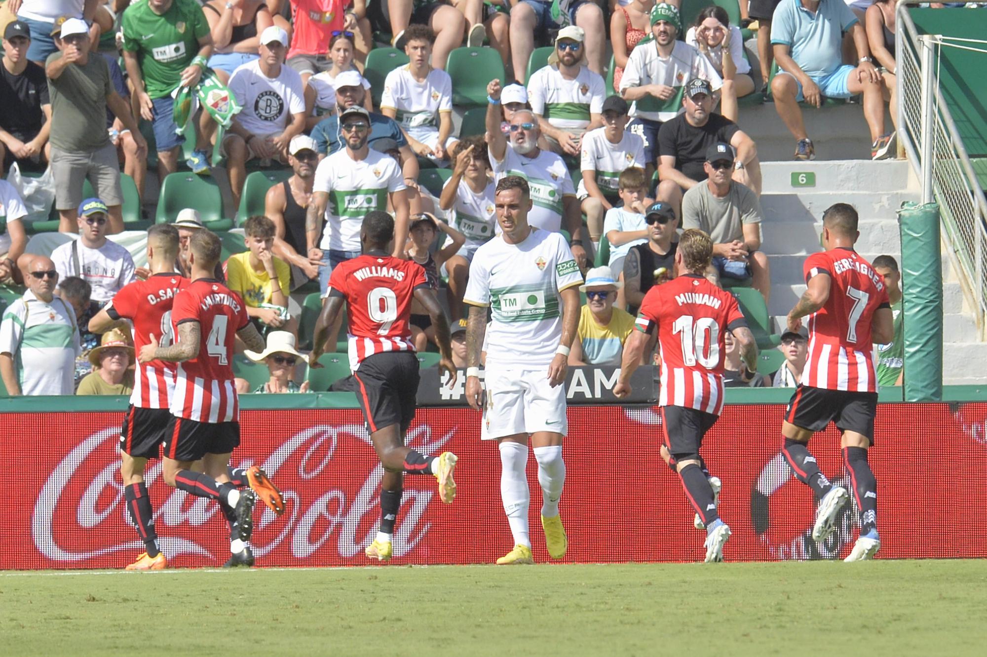 Una verbena en defensa, Elche CF:1  Athletic Club de Bilbao: 4