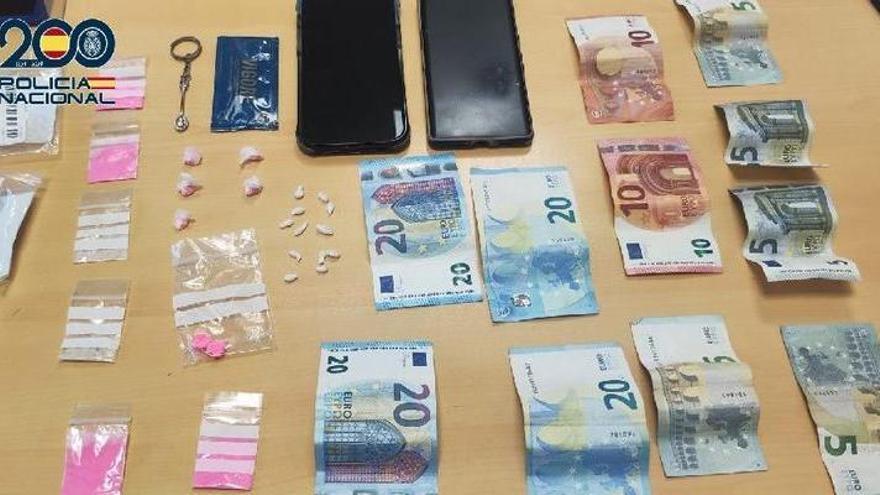Sorprendidos con tusi, MDMA y éxtasis al intentar esquivar u