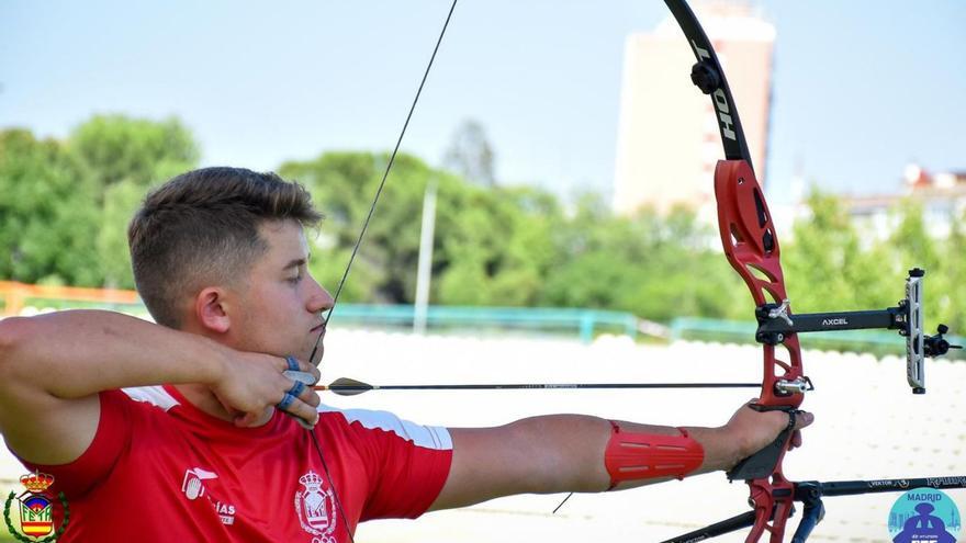 Diego Conde, durante un competición. |