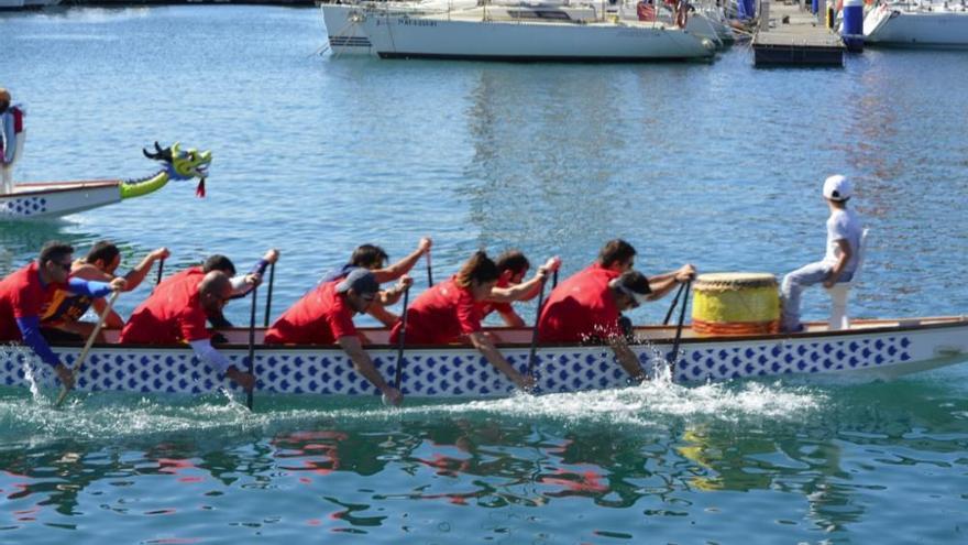 Liga Regional Dragon Boat en Cartagena