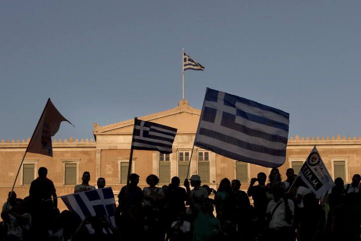 Grecia celebra la victoria del 'no' en el referéndum