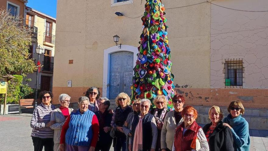 Un árbol de navidad de ganchillo para engalanar Aigües