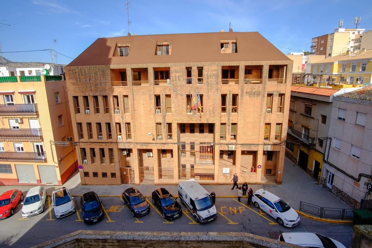 Los juzgados de Elda, en una imagen de archivo.