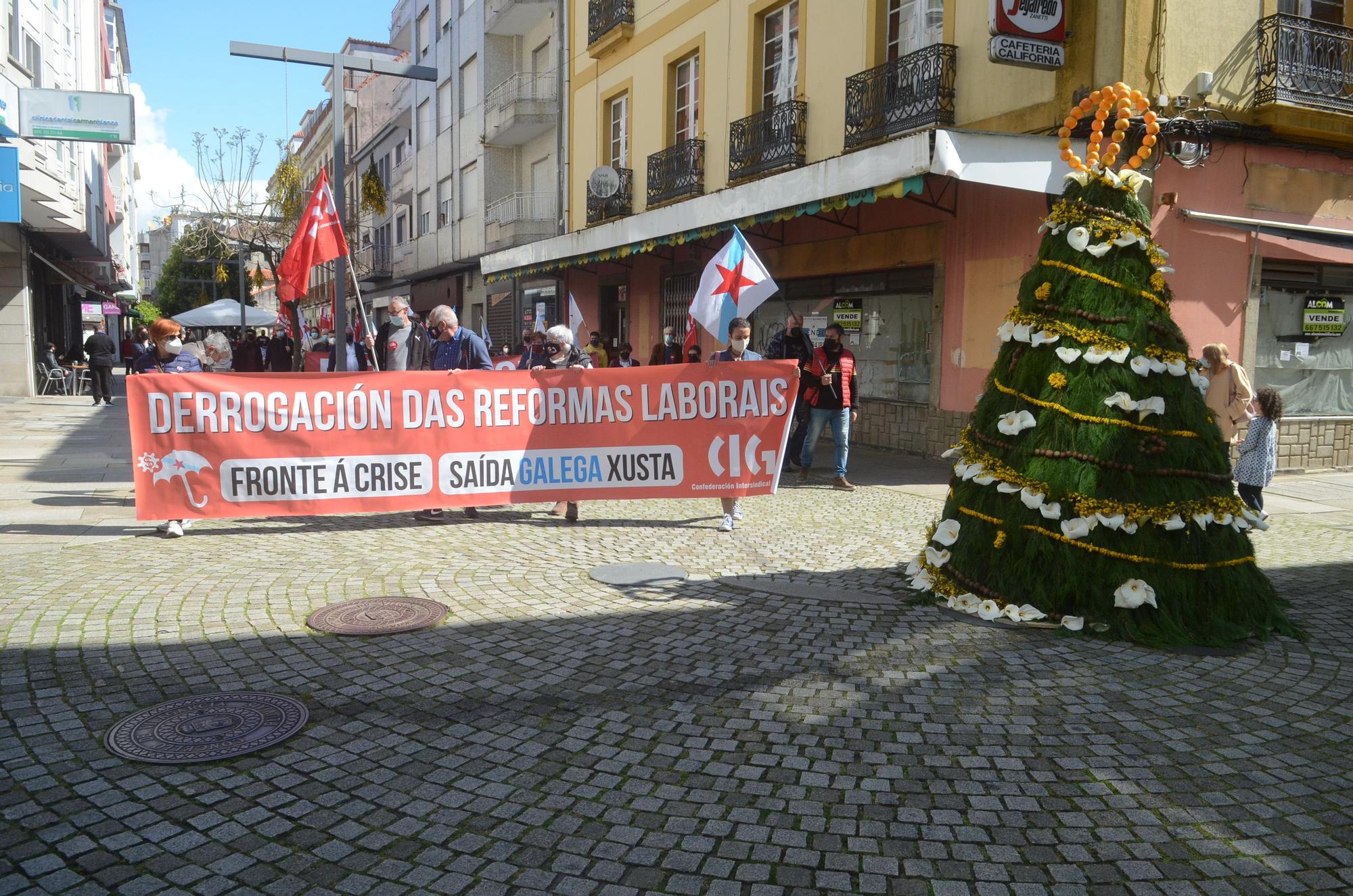 Vilagarcía se moviliza el Día del Trabajador