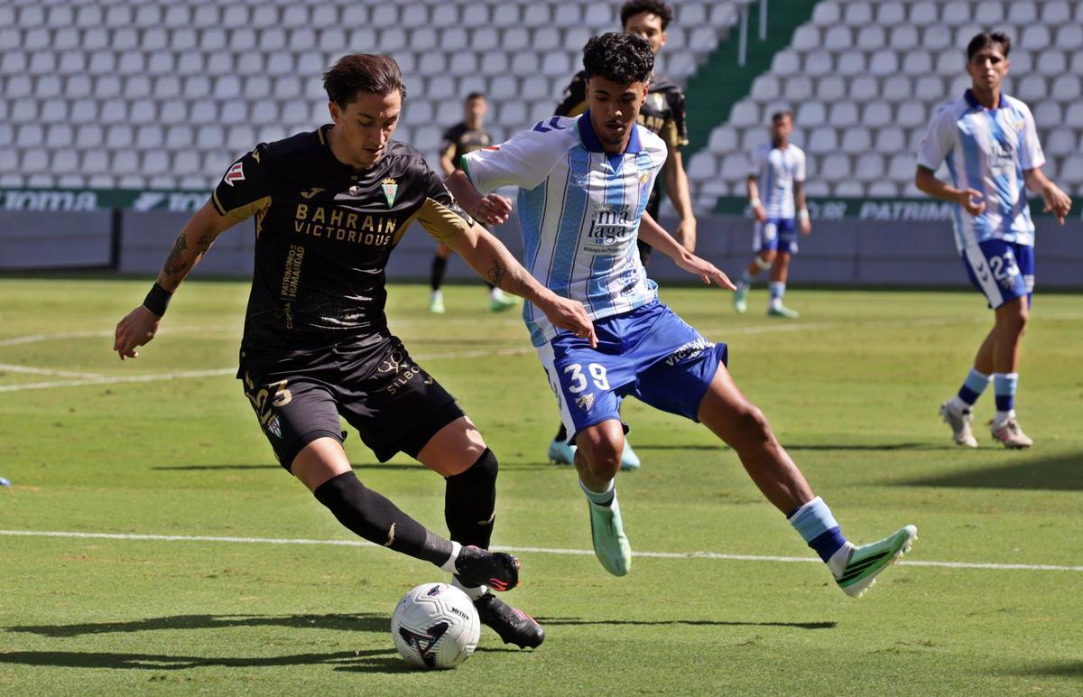 Amistoso a puerta cerrada del Málaga CF frente al Córdoba