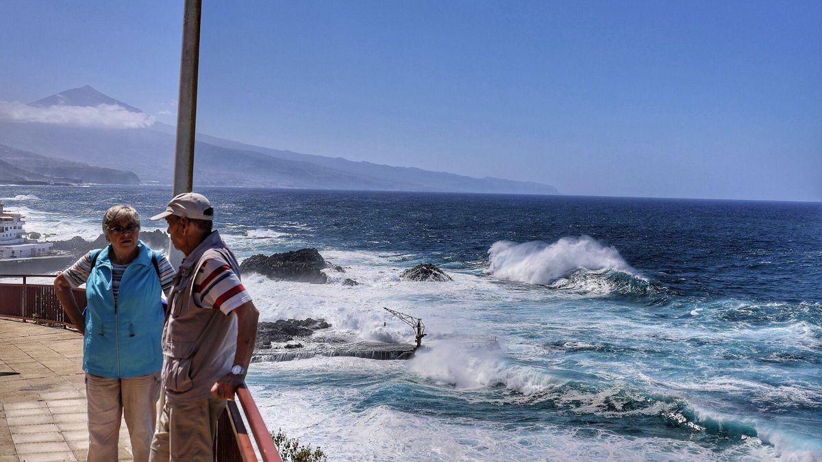 Oleaje en Tenerife