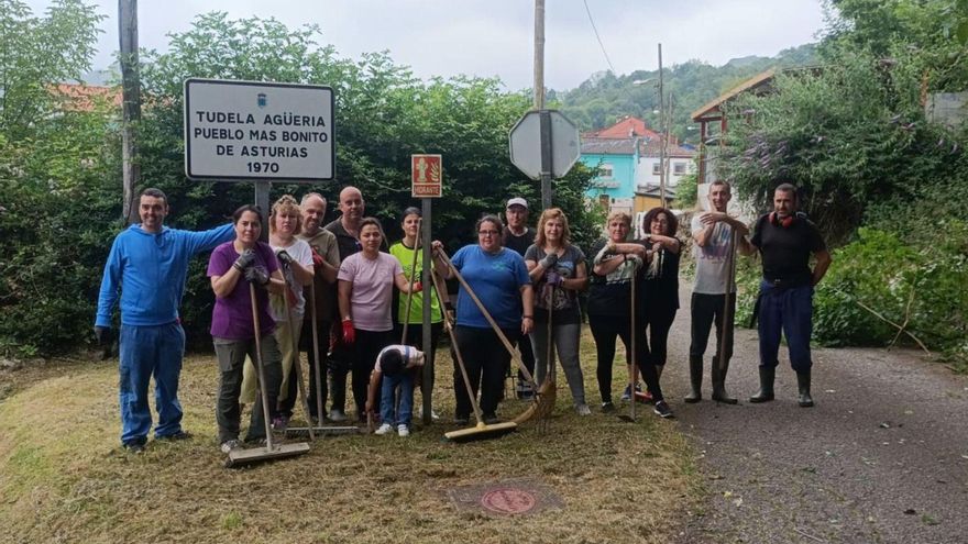 Sextaferia en Tudela Agüeria para seguir siendo un pueblo bonito | LNE