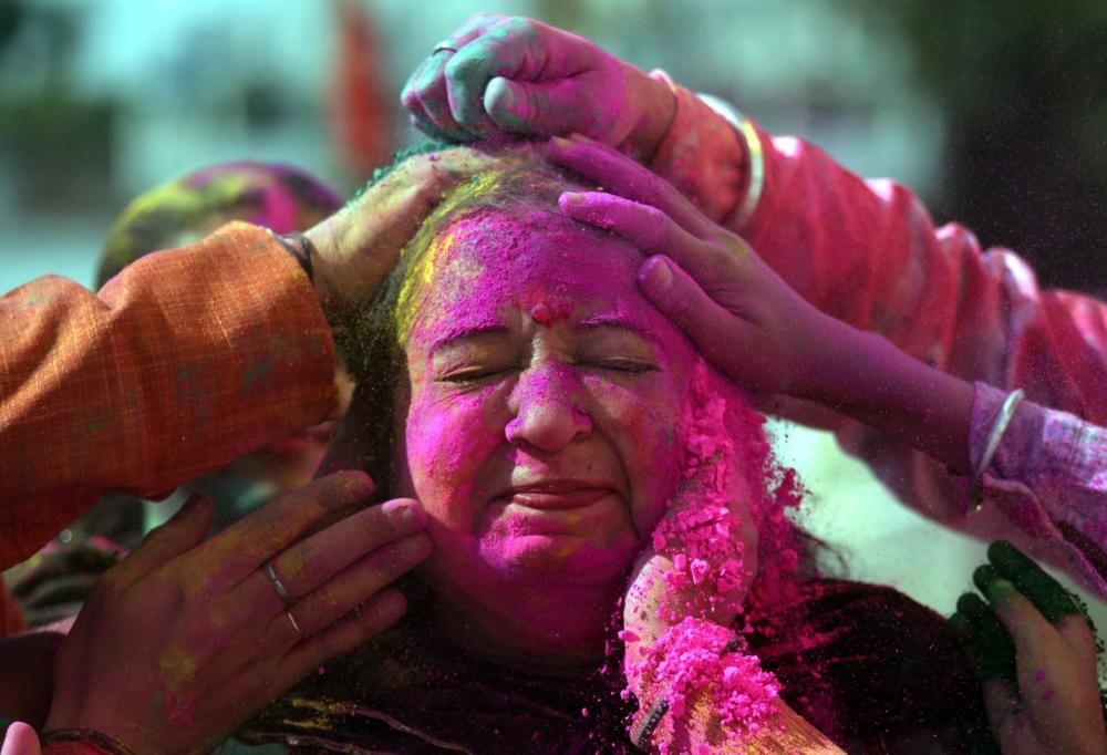 Festival Holi a la Índia