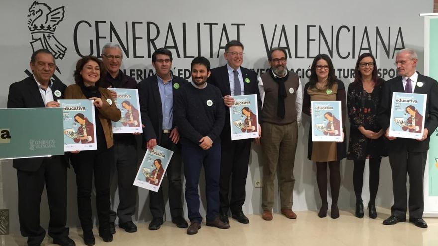 Generalitat, Diputación y Ayuntamiento de Valencia participan en la iniciativa.