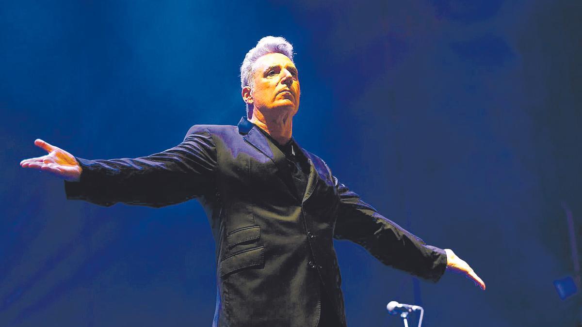 Loquillo en su última actuación en Zaragoza, en el Vive Latino.