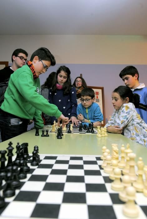 Jornadas de ajedrez en el colegio Germán Ramos