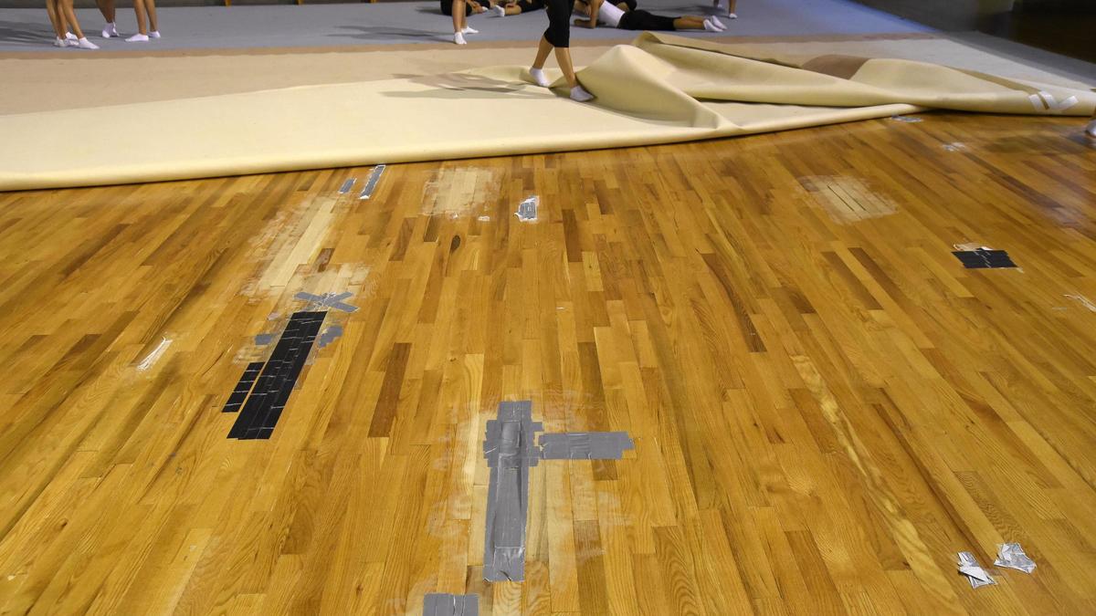 Pabellón Ana Bautista, situado en el municipo de Santa Cruz de Tenerife.