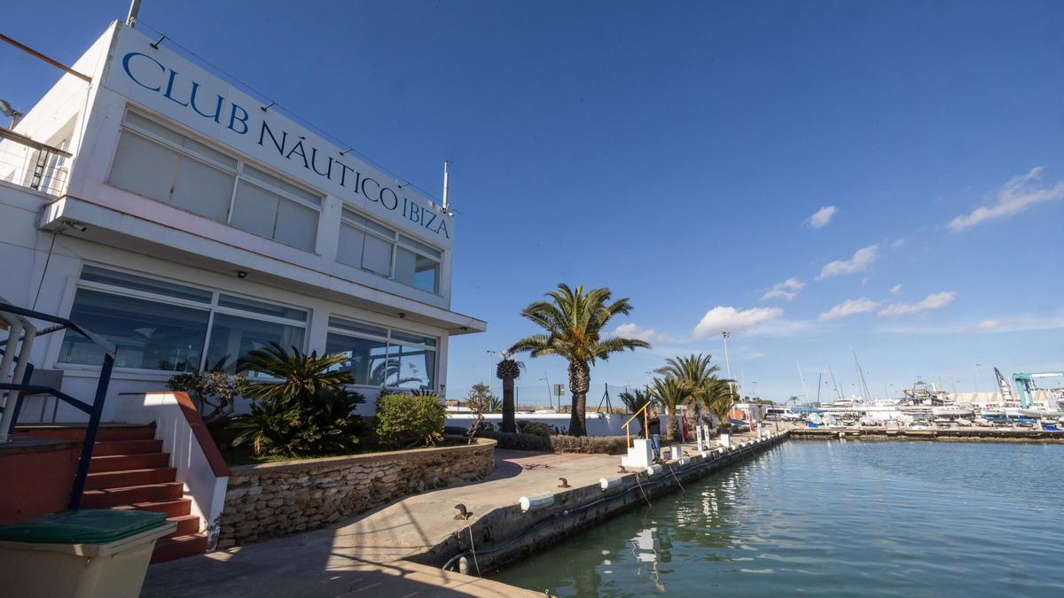 El Club Náutico Ibiza.