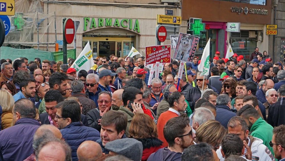 Así ha sido la manifestación de los agricultores