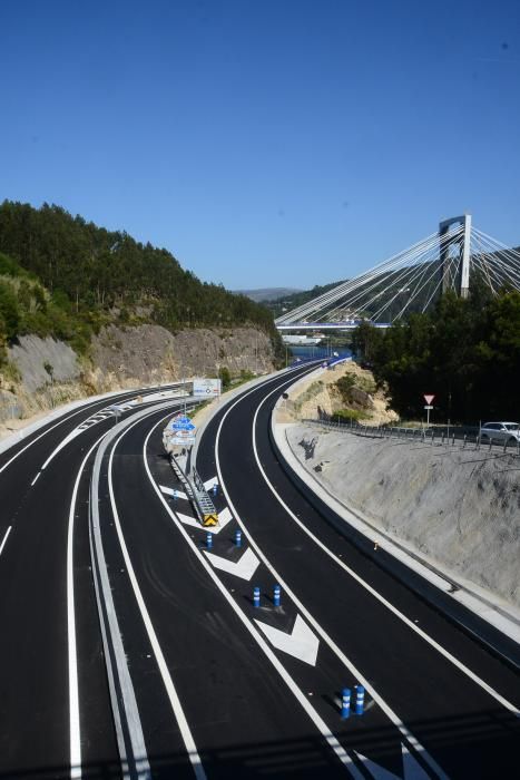 Las obras de la autovía del Morrazo, a punto