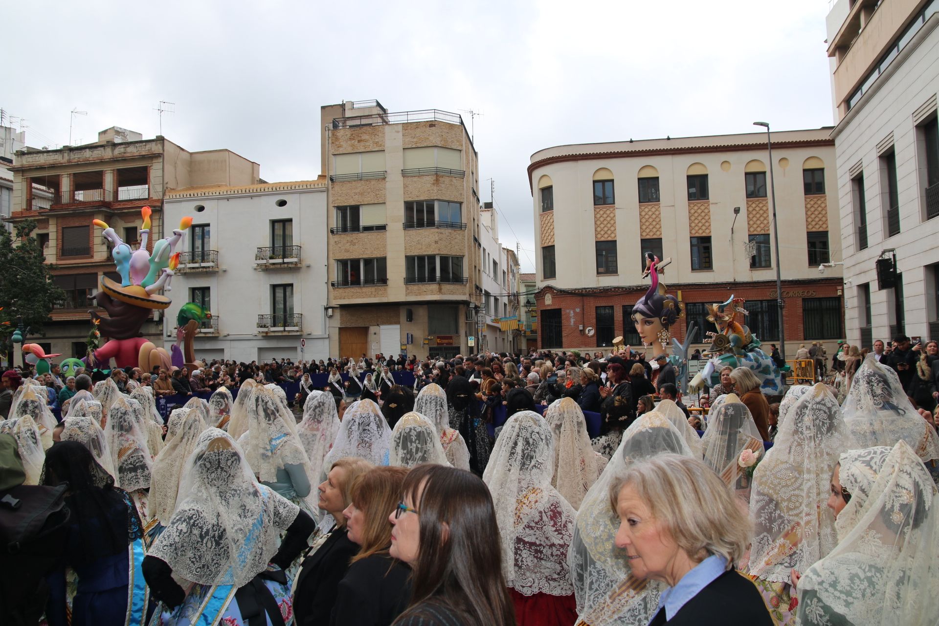 Ofrenda de flores en Burriana