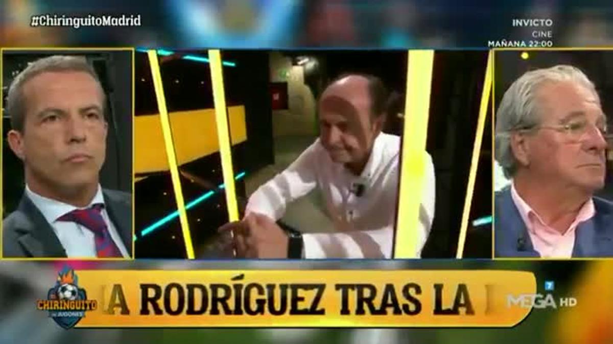 Juanma Rodríguez desolado tras la derrota del Madrid