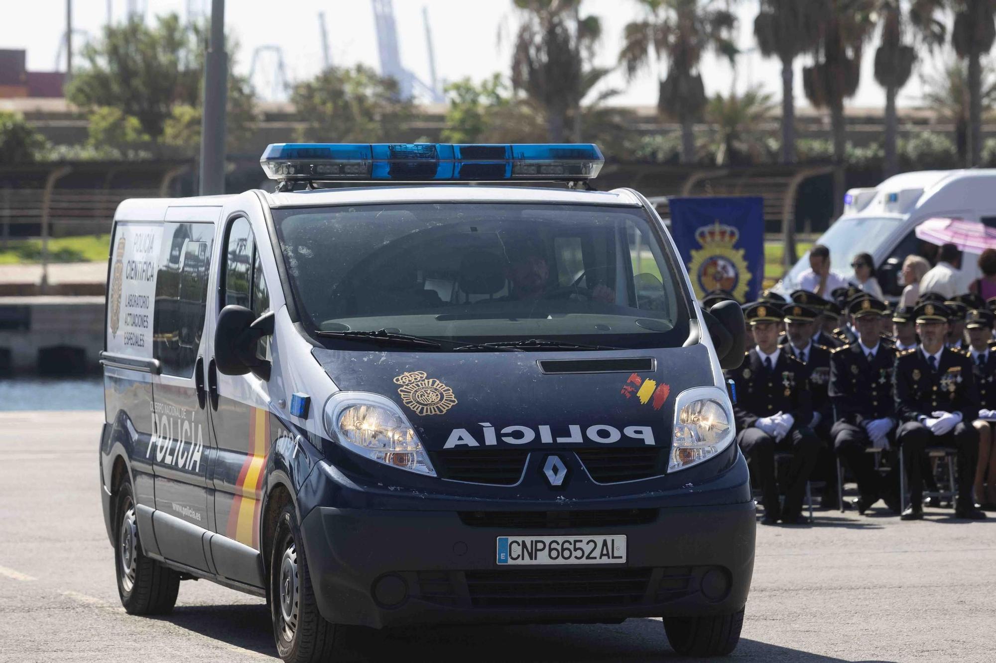 Actos de la festividad de la Policía Nacional