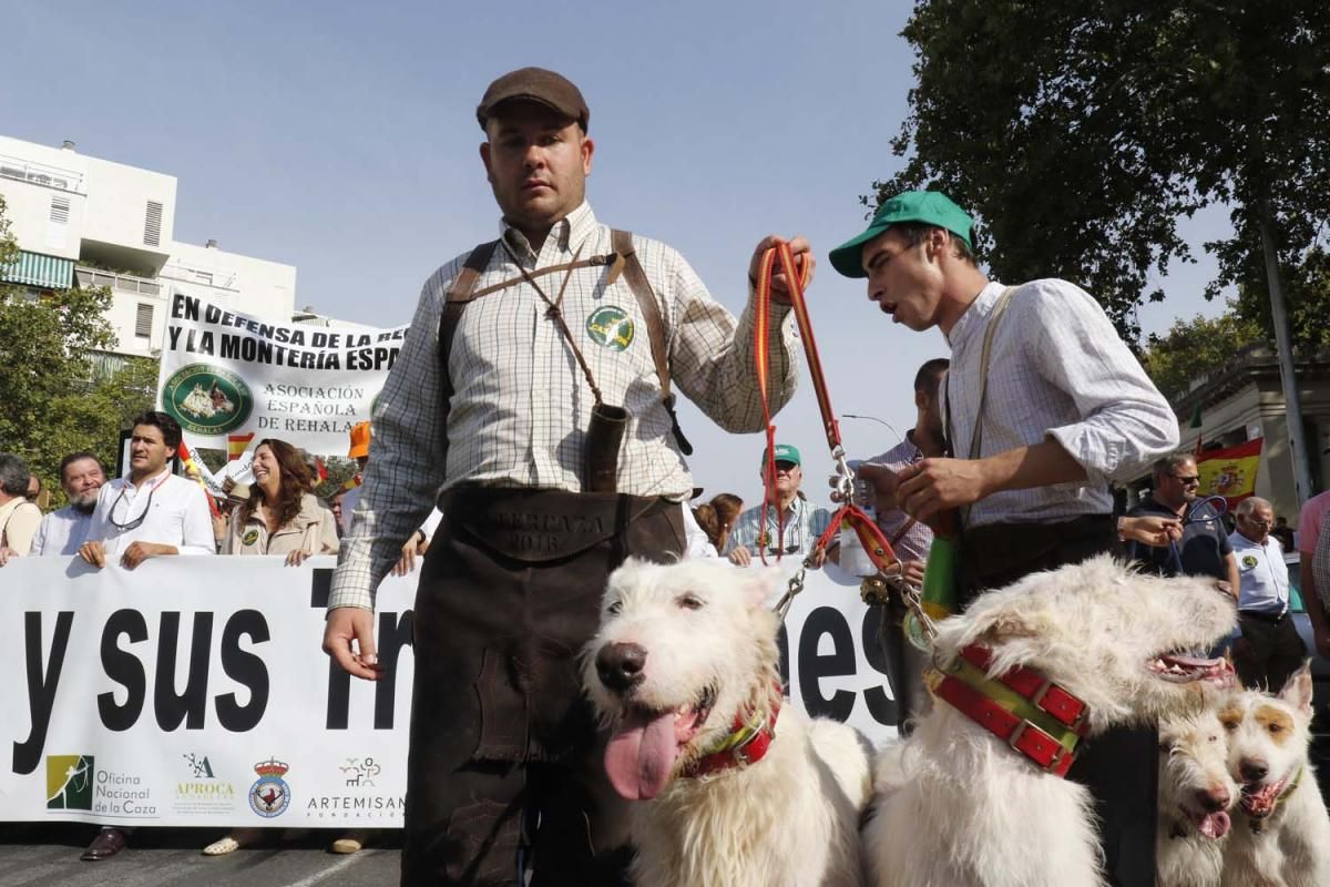 Multitudinaria manifestación en defensa del mundo rural.