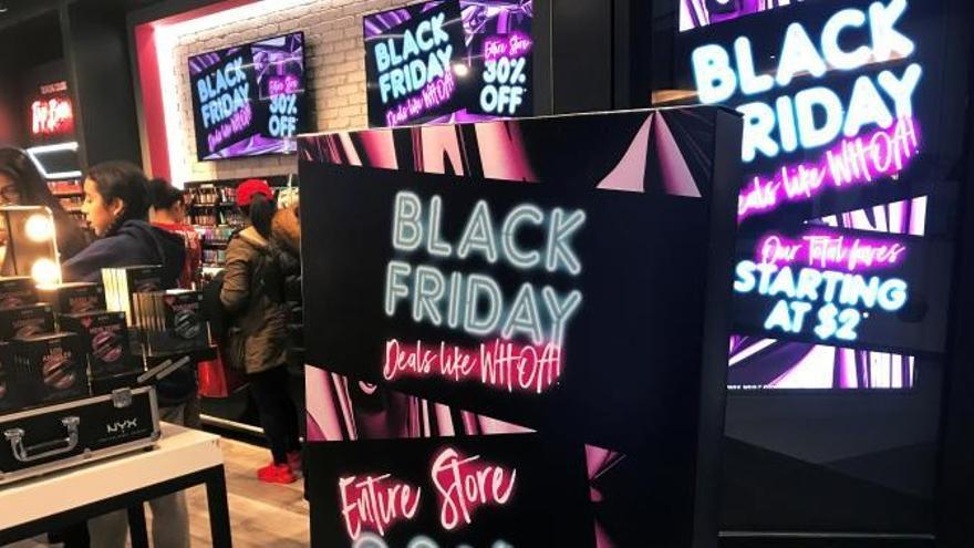 El &#039;Black Friday&#039; y el &#039;Ciber Monday&#039; generarán 590 empleos en Baleares