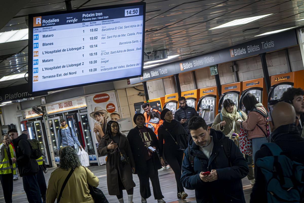 El Govern estudia com compensar les empreses perjudicades pel caos de Rodalies