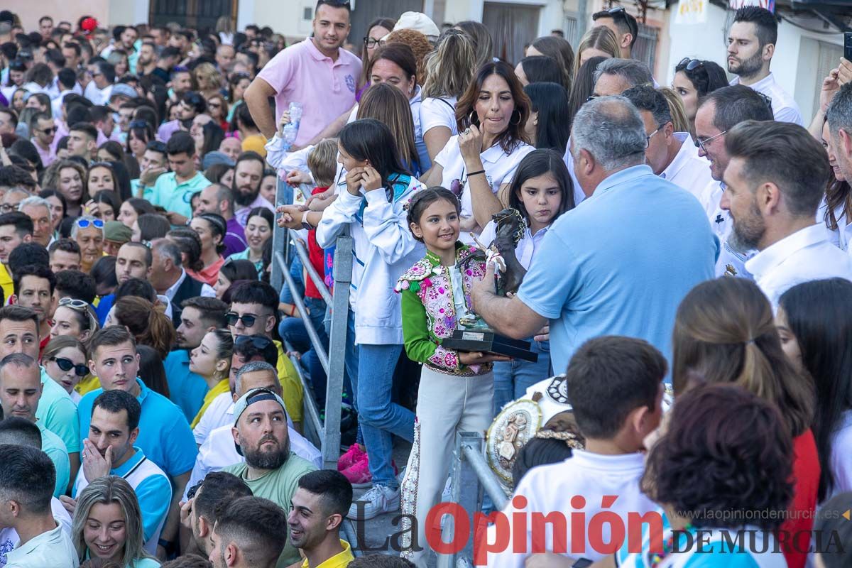 Entrega de premios del concurso morfológico de los Caballos del Vino de Caravaca