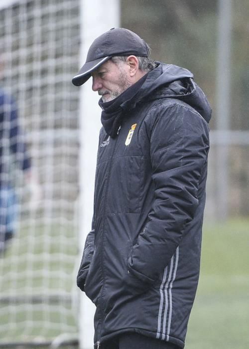 Entrenamiento del Real Oviedo en Tensi