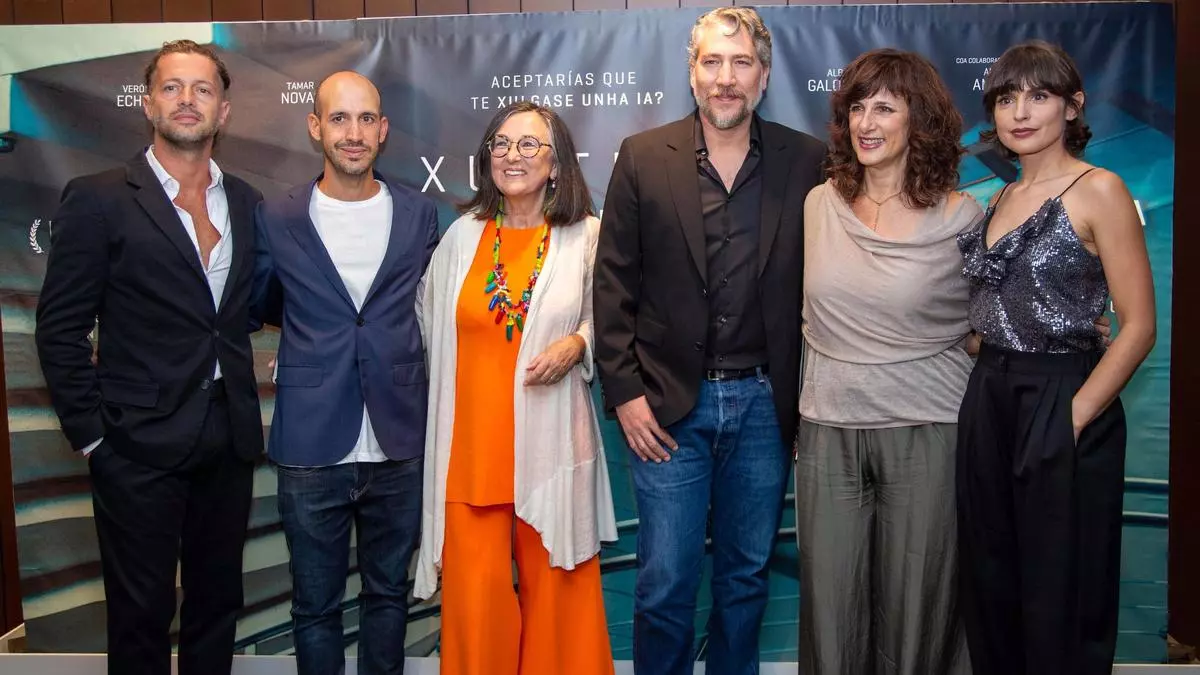 Preestreno en A Coruña de 'Justicia Artificial': Un ‘thriller’ candente con sello coruñés