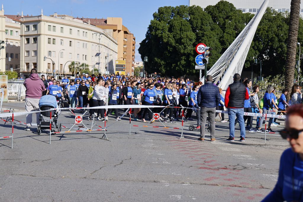 Imágenes del recorrido de la Carrera de la Mujer: avenida Pío Baroja y puente del Reina Sofía (I)