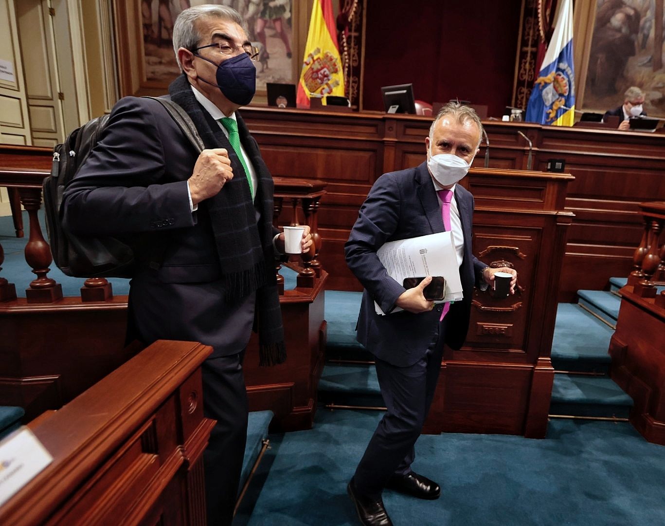 Pleno del Parlamento de Canarias (08/02/2022)