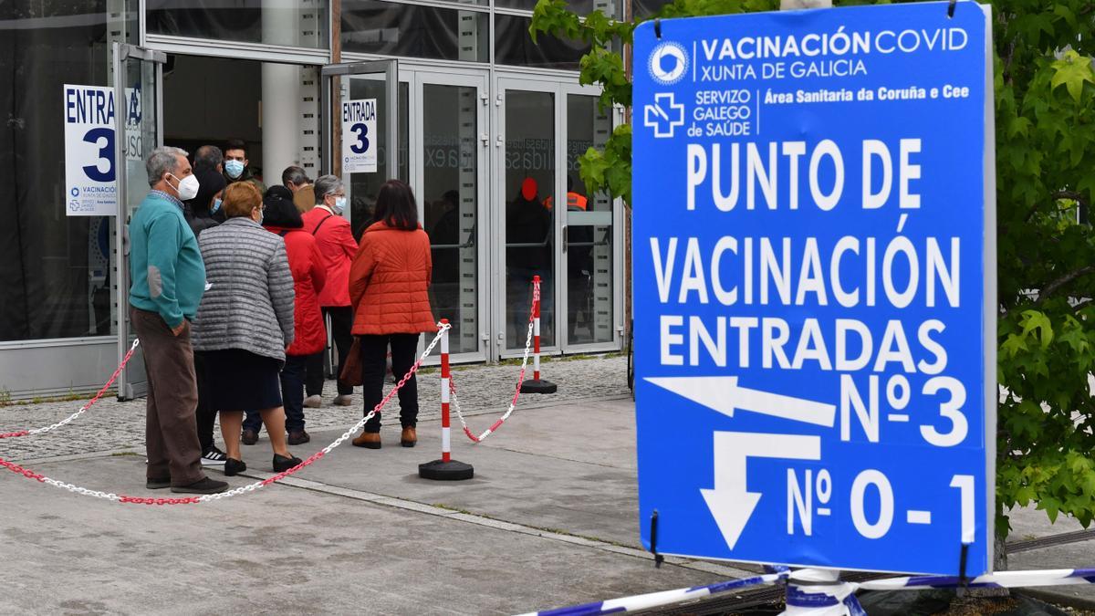 Jornada de vacunación en Expocoruña.
